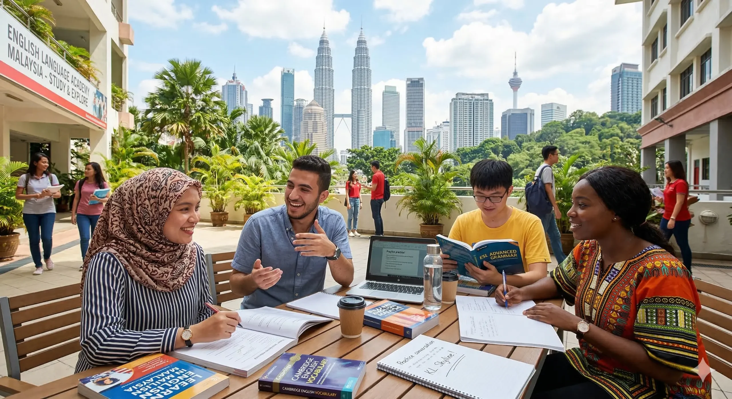 دراسة اللغة الانجليزية في ماليزيا